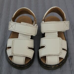 Dr. Martens Moby Velcro Sandal White Toddler